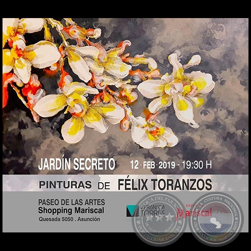 JARDN SECRETO - Pinturas de Flix Toranzos - Martes, 12 de Febrero de 2019